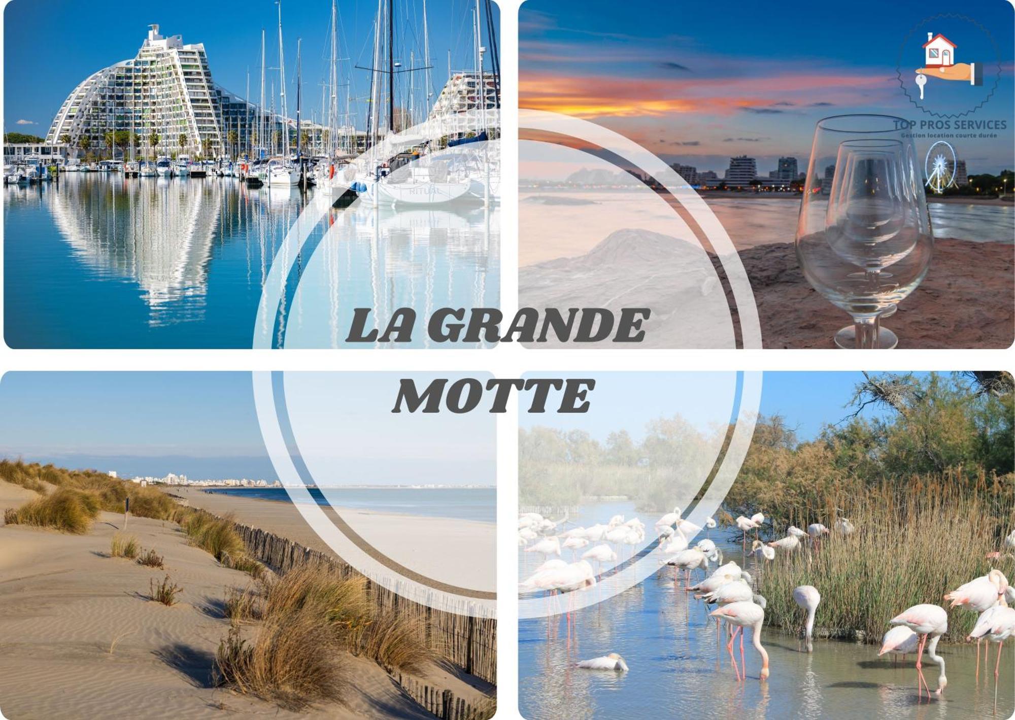 NEW LE SUNRISE Accès Plage- Spacieux-2 Terrasses-Wifi - CONFORT - CoHôteConciergerieLaGrandeMotte La Grande Motte Extérieur photo